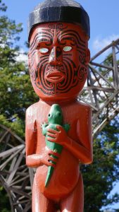 Maori figure